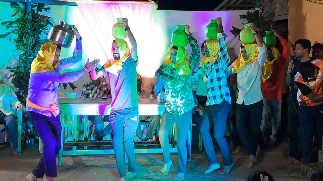 माझ्या डोईवर घागर | कलाकार  |श्री वडगाणेश्वर उत्कर्ष  मंडळ अडूर चिखलगावण | डान्स |