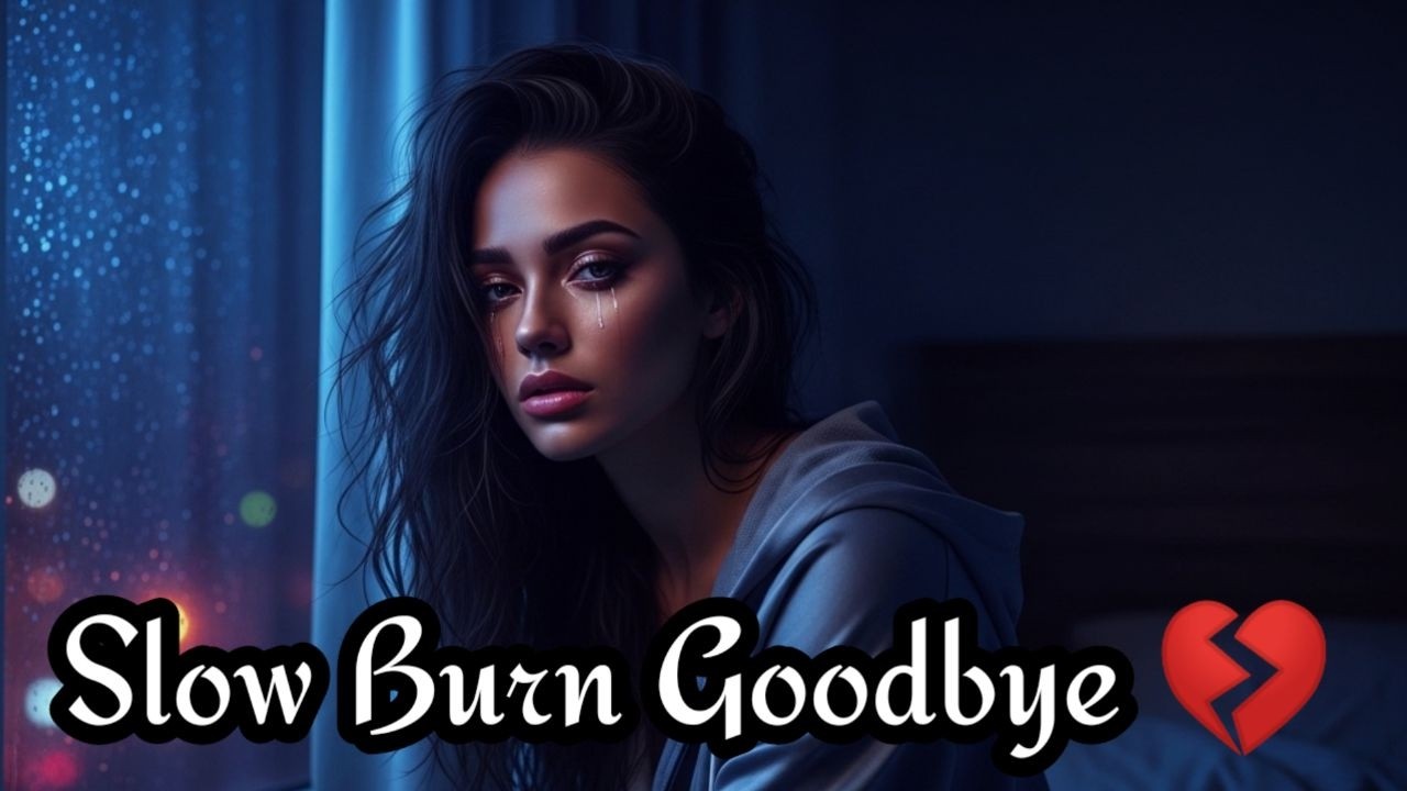 Slow Burn Goodbye | A song about a sad love life💔🎵