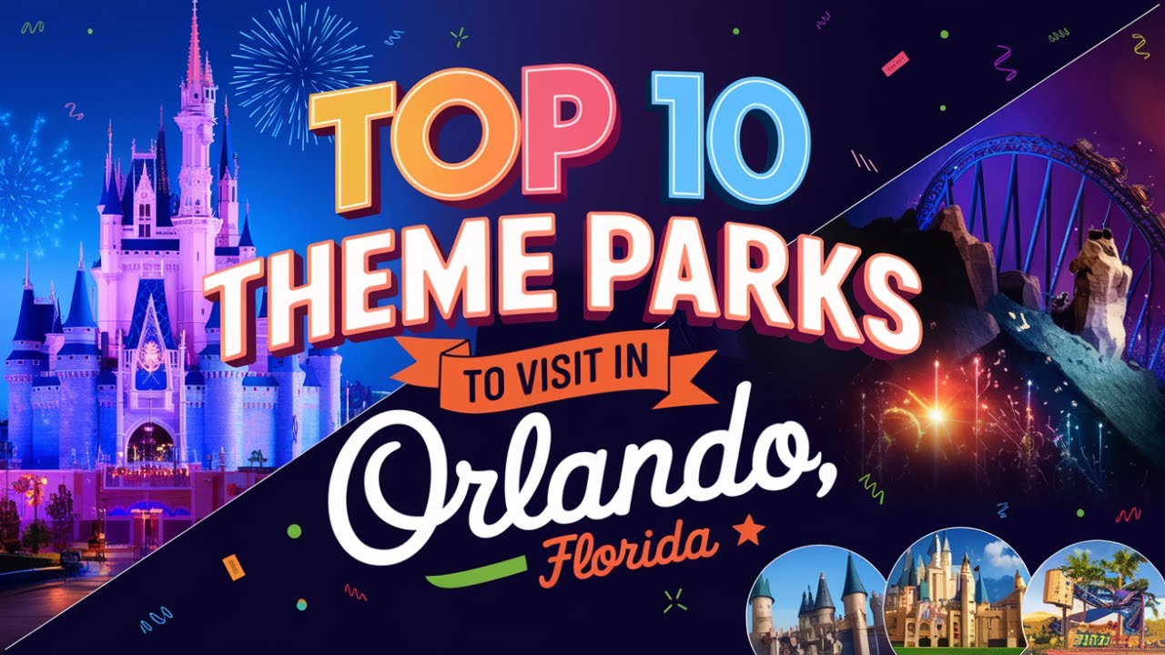 Top 10 Theme Parks to Visit in Orlando, Florida