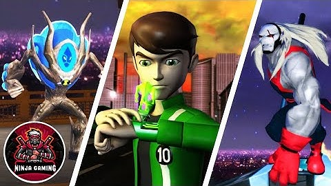 Ben 10 ultimate alien cosmic detection- level 2 - Eiffel tower