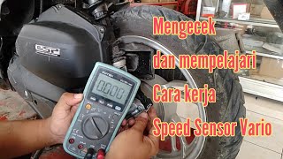 Cara cek sensor speedometer Vario 125 esp
