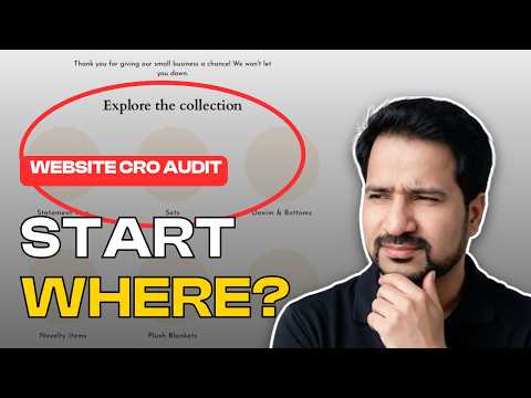 Video thumbnail for the The Velvet Willow CRO Audit teardown