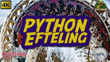 Python onride/offride POV Efteling 4K