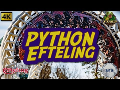 Python onride/offride POV Efteling 4K