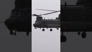 What A Sound! - Chinook Departure with Crew Wave 👋