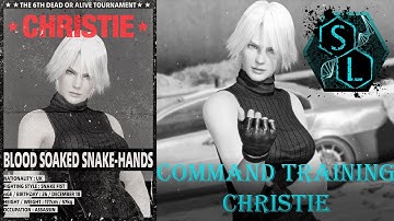 DOA 6 - Christie Command Training