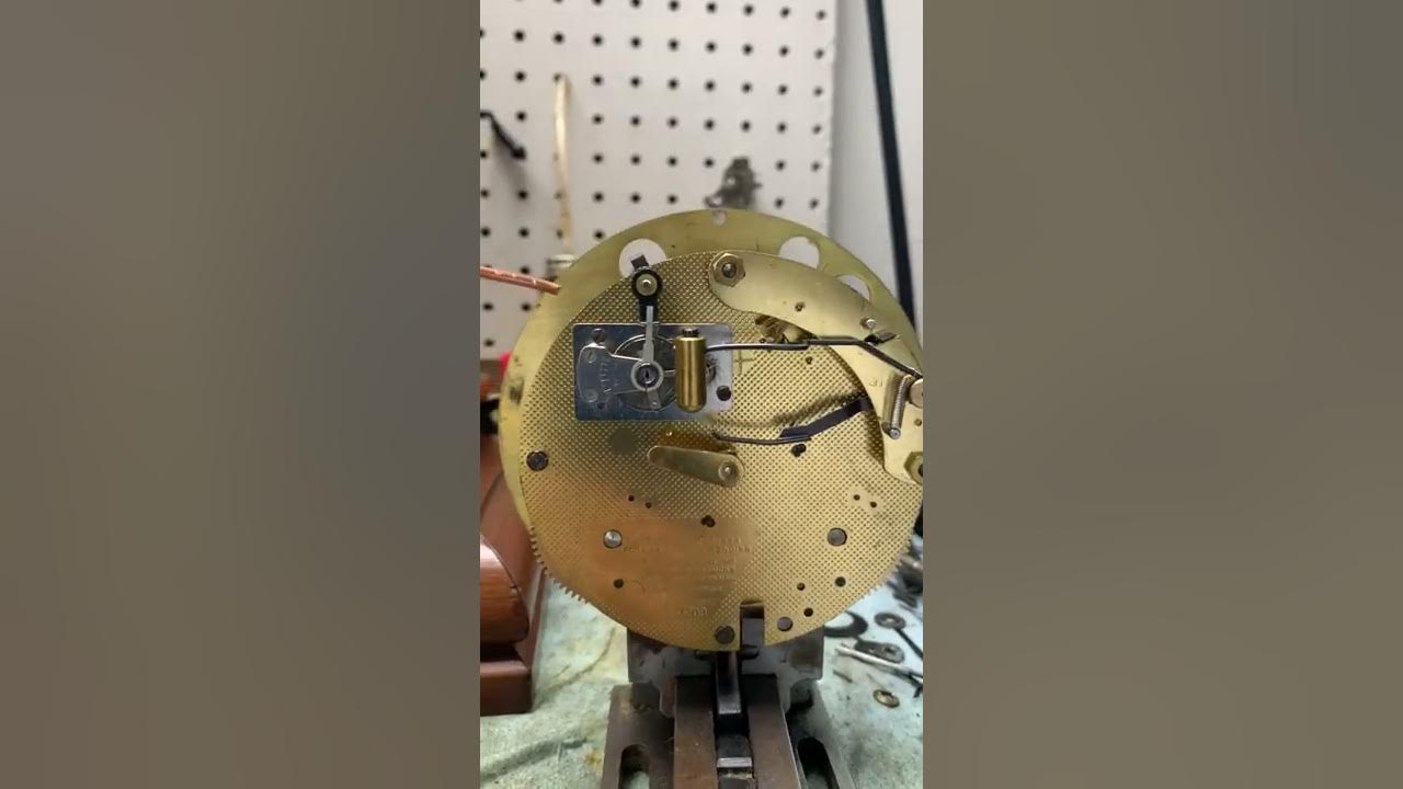 Seth Thomas Ships Clock Repair Assessment YouTube