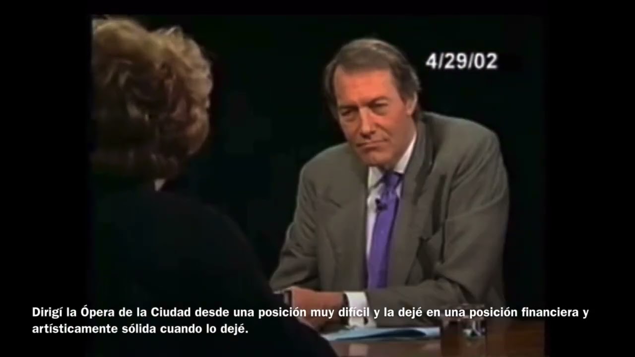 Best interview Diva Beverly Sills with subtitles in Spanish