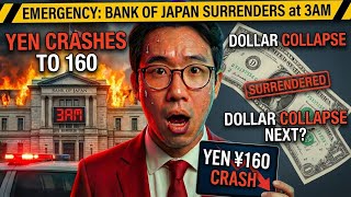 EMERGENCY: Bank of Japan SURRENDERS at 3AM - Yen Crashes to 160 (Dollar Collapse Next?)