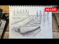 How to Draw a Boat Still Life ???? LIVE drawing session