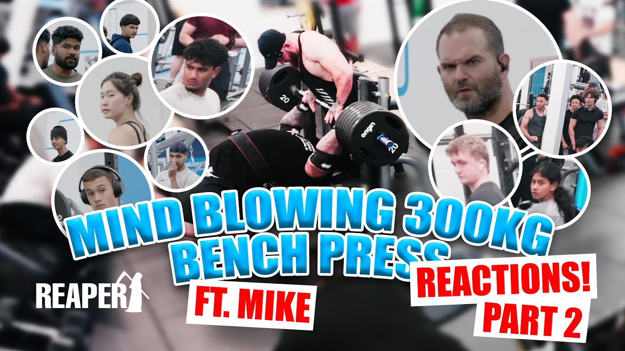 ELITE BENCH PRESSERS DESTROY WEIGHT IN COMMERCIAL GYM