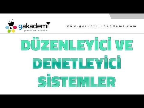 Düzenleyici Ve Denetleyici Sistemler |Biyoloji Dersi
