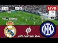 Real Madrid vs Inter Live Pes 21 Gameplay I UEFA Champions Real Madrid vs Inter Live Pes 21 Gameplay I UEFA Champions