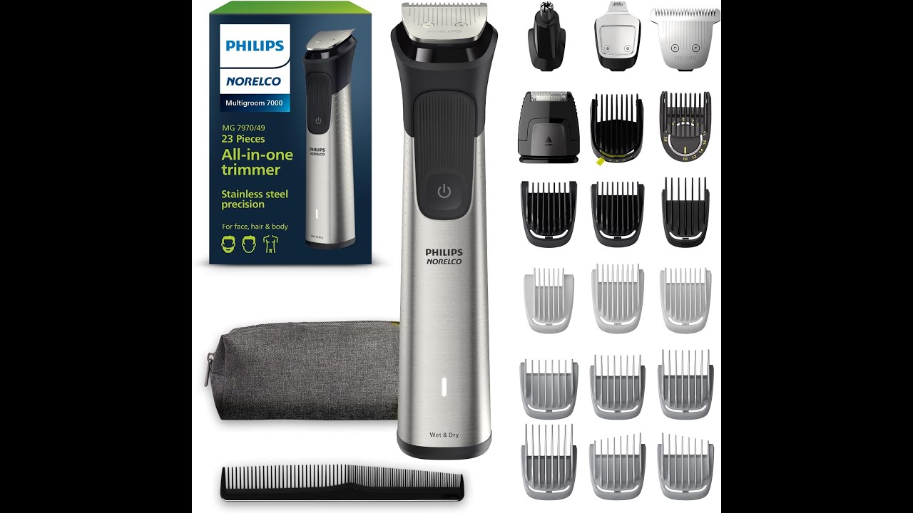 Philips Norelco Multigroom 7000 Review: Ultimate Grooming Kit? - YouTube