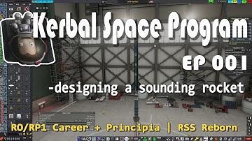 RP-1 Career | Chernobog Space Agency | KERBAL SPACE PROGRAM | 001