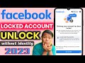 How to unlock facebook account 2023  how to unlock facebook account without id proof 2023 in nepali