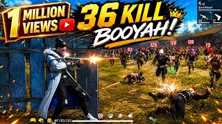 🔥 36 KILLS BOOYAH 😱 SOLO RANK PUSH FULL MAP GAMEPLAY | FREE FIRE MAX 2026 🔥#FreeFireMAX #FreeFire