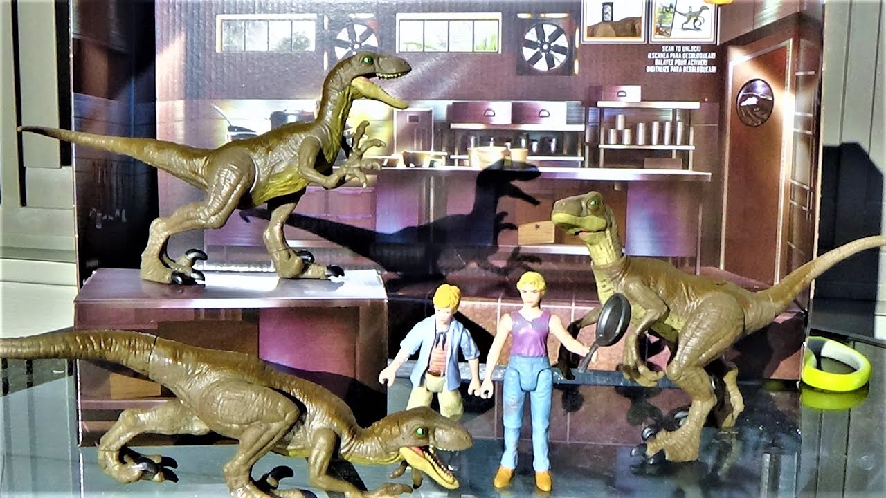 Jurassic World Legacy Collection Kitchen Encounter Playset Review