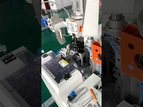 Fully Automatic Double Head Crimping Machine Equipment