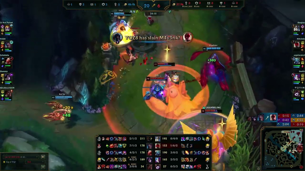 Lee Sin assist vs Udyr