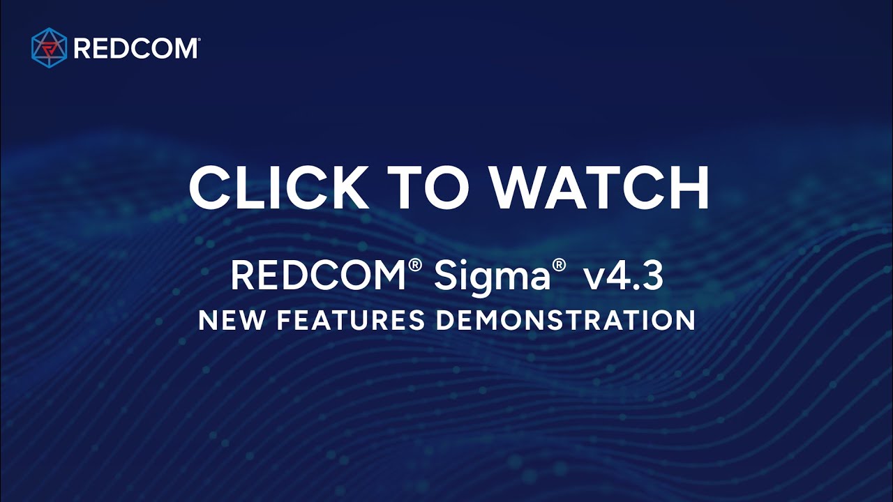 REDCOM Sigma 4.3 | New Features Demonstration