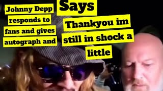 Johnny Depp says he’s still in shock for winning against Amber Heard #shorts #johnnydepp