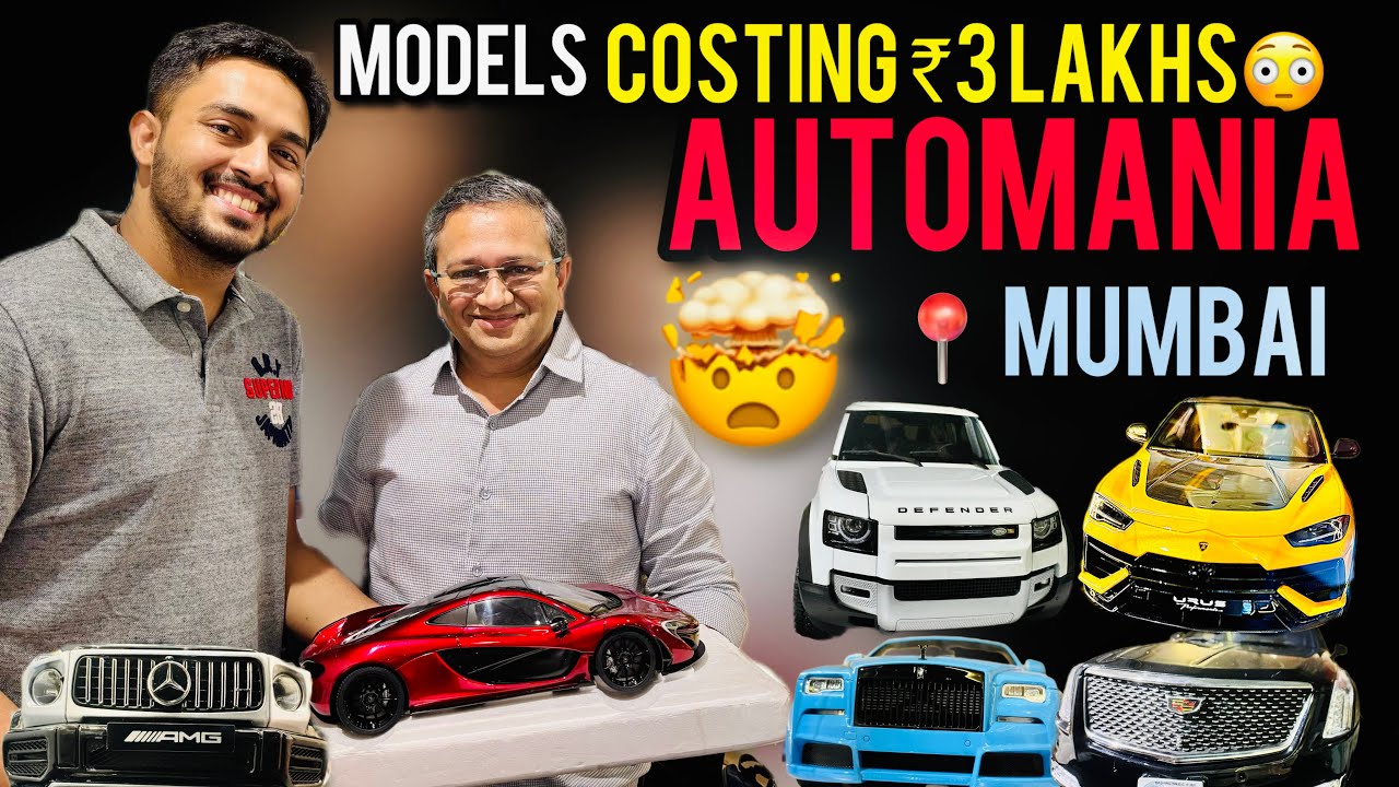 Mumbai's BEST Diecast Store?😍🤔 AUTOMANIA Full store Tour with Mr. Rakesh Mehta