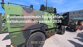 Puolustusvoimain Lippujuhlan valtakunnallinen paraati - ohimarssi Tammisaaressa