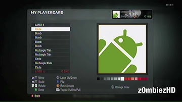 Black Ops Emblem Tutorial #1: Android Emblem Tutorial