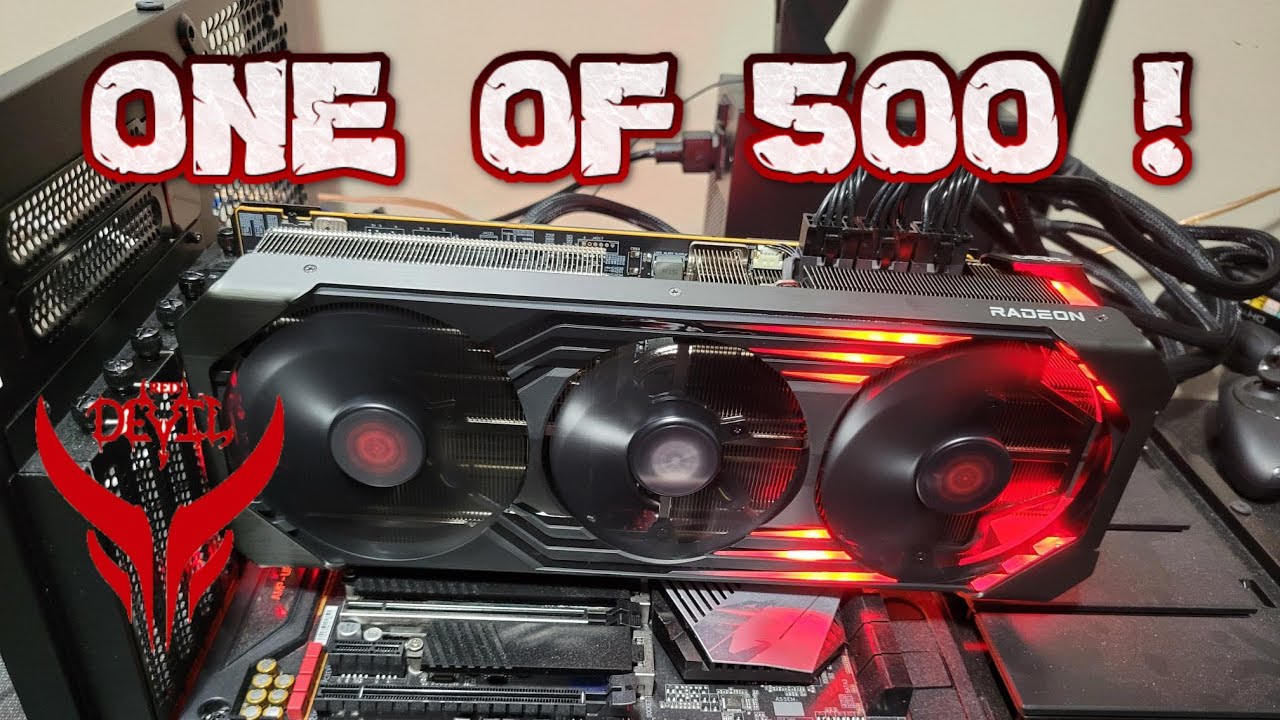 POWERCOLOR RED DEVIL AMD RX 6900XT LIMITED ED 1 OF 500