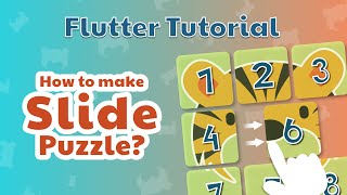 Simple Flutter Tutorial - Slide Puzzle screenshot 2