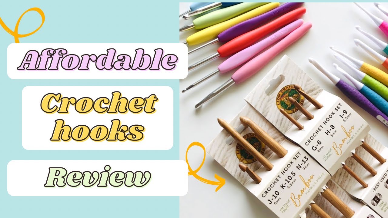 Affordable Crochet Hooks Review & Comparison Product Review YouTube