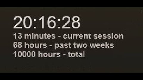 pov you hit 10k hours and have no clips