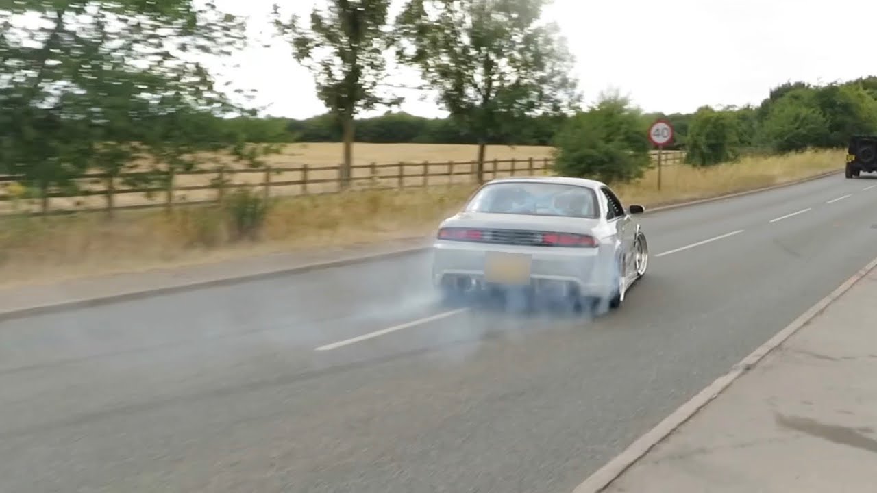 Cars leaving stancefever 2022