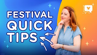 EPCOT Food & Wine Festival Quick Tips | planDisney Podcast - Season 2 Episode 9