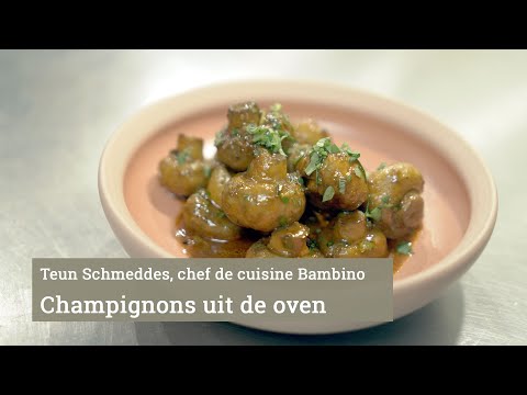 Video: Eieren Gebakken In Champignonsaus