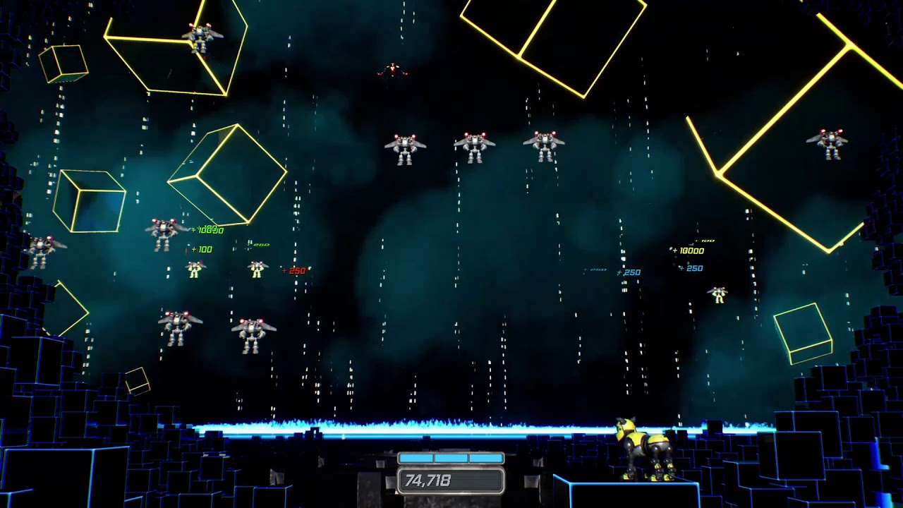 Qubit's Quest: Robot Invasion Minigame