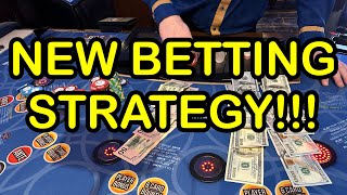 3 CARD POKER in LAS VEGAS! NEW BETTING STRATEGY! screenshot 2