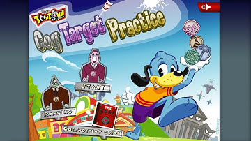 Cog Target Practice: Toontown Flash Game (Score: 2905400)