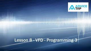 Variable frequency drives course - lesson 8