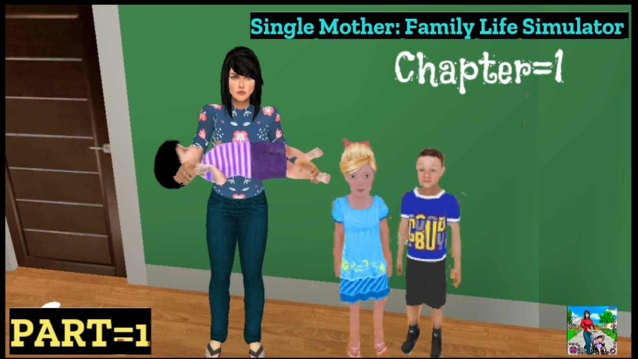 Single mother:family life simulator Chapter 1/new interesting game /subscribe fast for new games 😀