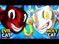 Fishing For EVIL CARTOON CAT And HOLY CARTOON CAT (Crazy Fishing VR Funny Gameplay)