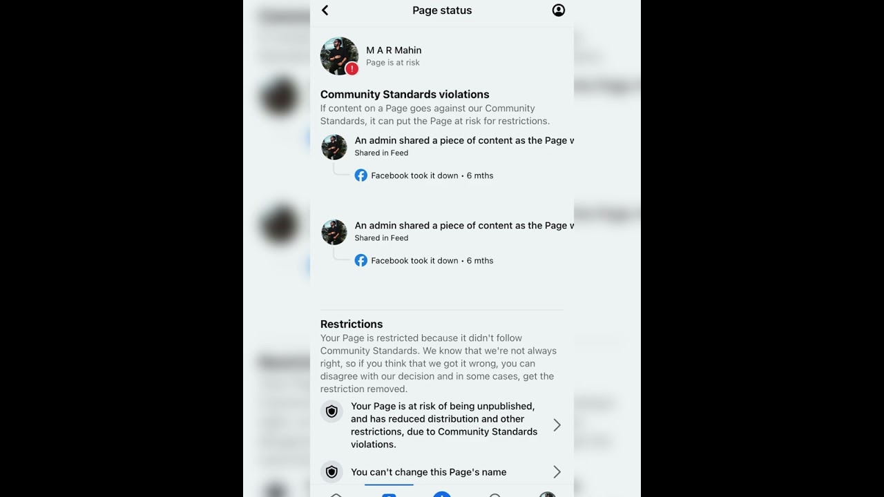 Community Standards Violations Of Facebook | Facebook Took it Down After 6 Months 🙏 | Fb Support