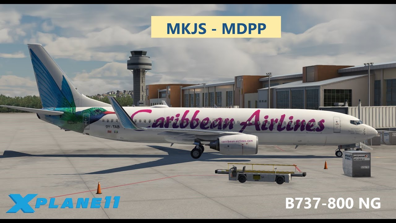 Caribbean Dreaming | MKJS - MDPP | B737 800NG | Vatsim - YouTube
