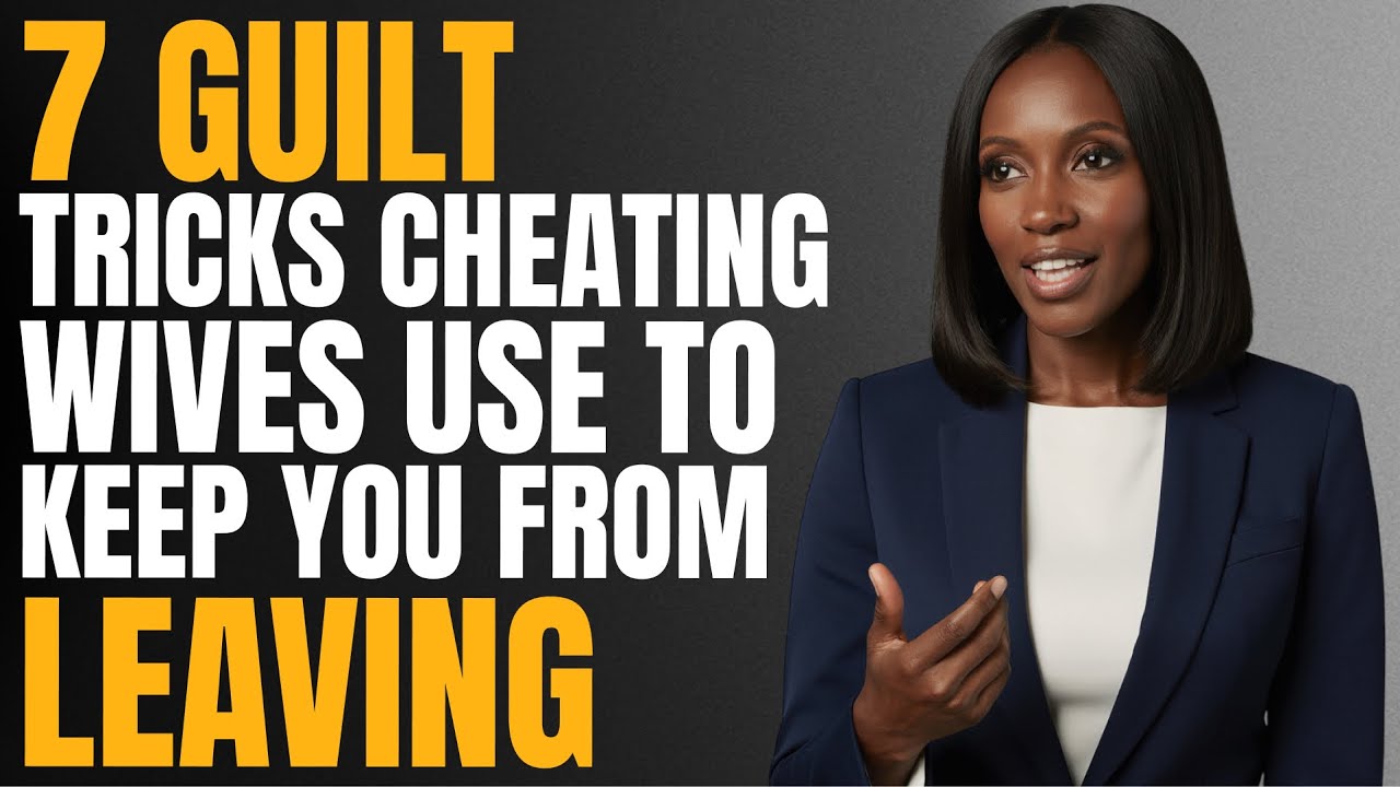 7 Guilt Tricks CHEATING WIVES Use To KEEP YOU FROM LEAVING - YouTube