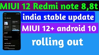 Redmi note 8 MIUI 12 update | redmi note 8 note8t miui 12 update | MIUI 12 update screenshot 3