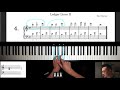 Czerny Op. 599 for Beginners - No. 4 Piano Tutorial