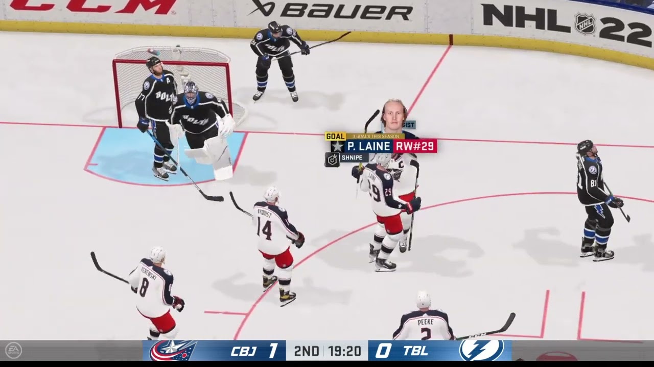 NHL® 22 Laine Shnipe!