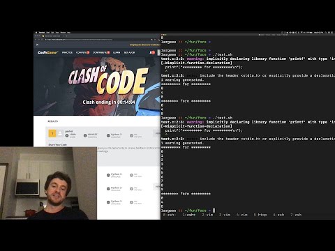 George Hotz | Programming | the fore loop challenge #sws | Science & Technology