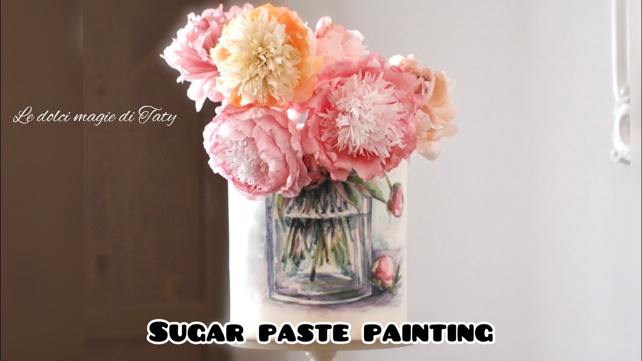 SUGAR PASTE PAINTING YouTube